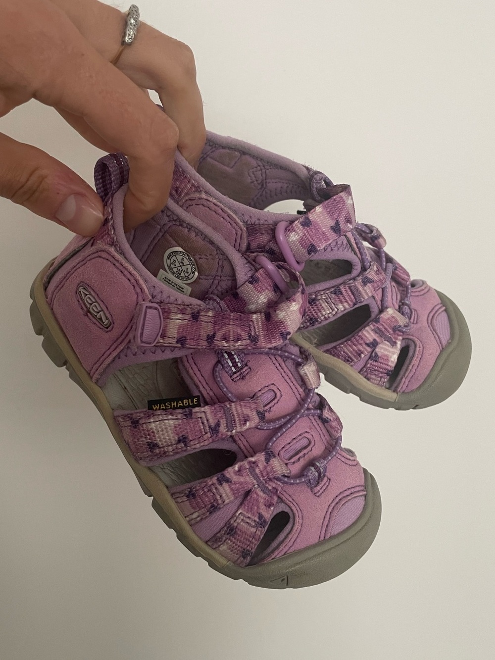 Keen purple kids shoes